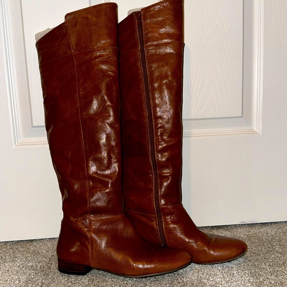 Nine West Over the Knee Brown Boot